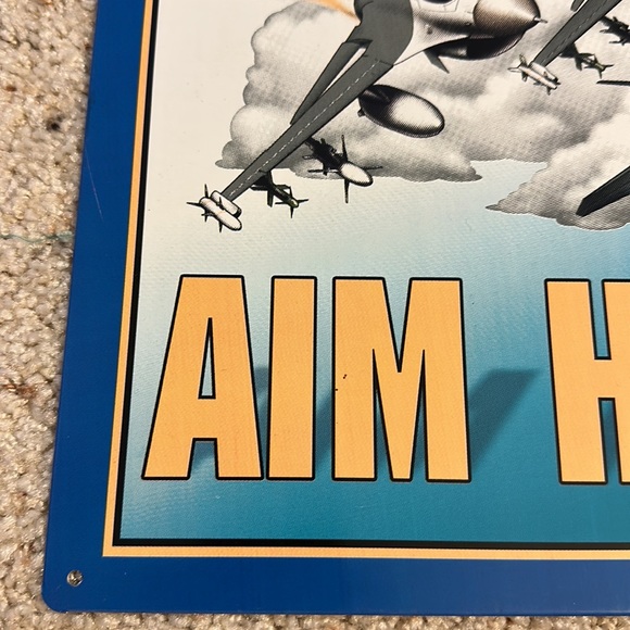 Vintage Military Metal Signs - Picture 7 of 14